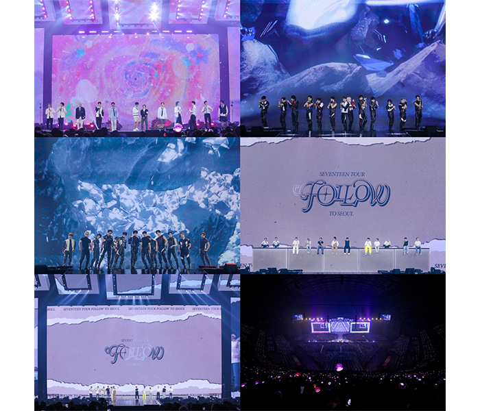 SEVENTEEN、ツアー「FOLLOW」ソウル公演で約13万人余りが熱狂