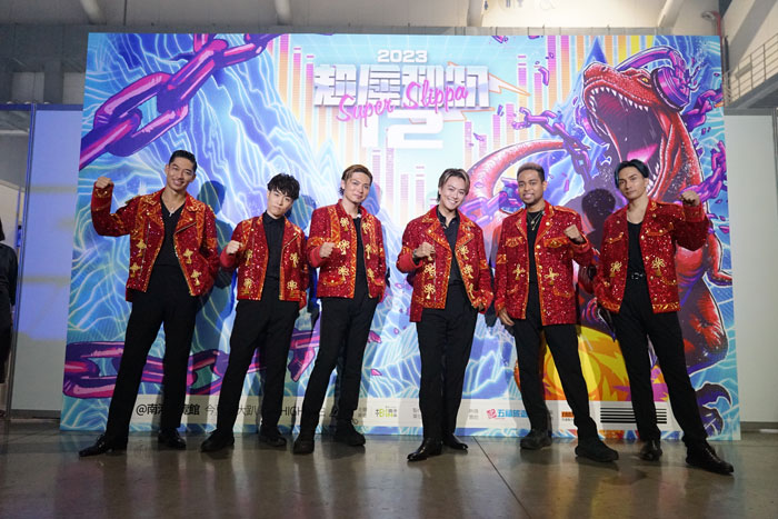 EXILE・AKIRA、TAKAHIRO、橘ケンチ、TETSUYA、NESMITH、SHOKICHIの6人が台湾最大級のフェス「SUPER SLIPPA」に登場！