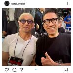 布袋寅泰、松本人志とWBC観戦、ツーショットにファン歓喜の声