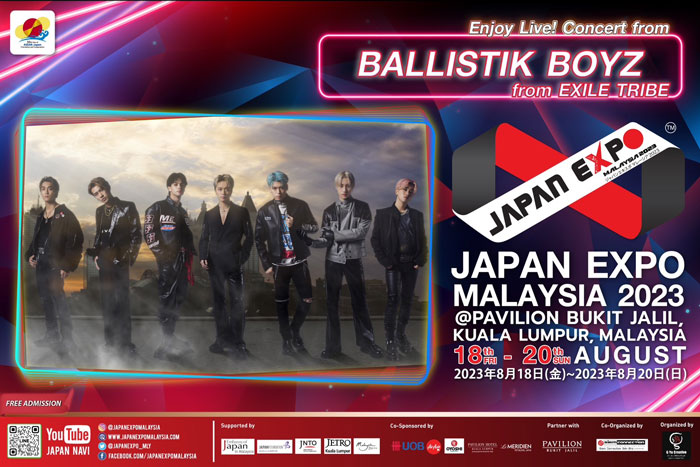 BALLISTIK BOYZ・PSYCHIC FEVER、「ジャパンエキスポマレーシア2023」に初出演決定!!