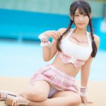 【写真特集】藤田芽愛（グランダルメ）、韓国風スカート身に付けセクシーに脇見せ！＜チャンスプール撮影会 in アマゴーラ＞