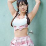 【写真特集】藤田芽愛（グランダルメ）、韓国風スカート身に付けセクシーに脇見せ！＜チャンスプール撮影会 in アマゴーラ＞