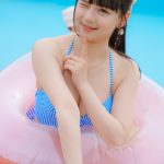 【写真特集】堀川みなも（グランダルメ）、ハイウェストビキニを爽やかに着こなし＜チャンスプール撮影会 in アマゴーラ＞