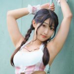 【写真特集】藤田芽愛（グランダルメ）、韓国風スカート身に付けセクシーに脇見せ！＜チャンスプール撮影会 in アマゴーラ＞