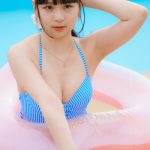 【写真特集】堀川みなも（グランダルメ）、ハイウェストビキニを爽やかに着こなし＜チャンスプール撮影会 in アマゴーラ＞