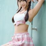 【写真特集】藤田芽愛（グランダルメ）、韓国風スカート身に付けセクシーに脇見せ！＜チャンスプール撮影会 in アマゴーラ＞