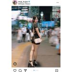 コスプレイヤー・九条ねぎ、生足やボディの曲線美があらわになった黒のミニタイトワンピース姿を披露！「めちゃくちゃカッコいい」とファン歓喜の声