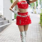 【動画】佐々木美乃里が鮮やかな赤のZENTレースクイーン衣装で登場！日本レースクイーン大賞新人部門グランプリへ向けて語る