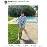 HKT48・田中美久、ミニスカートからの美脚全開にファン歓喜！