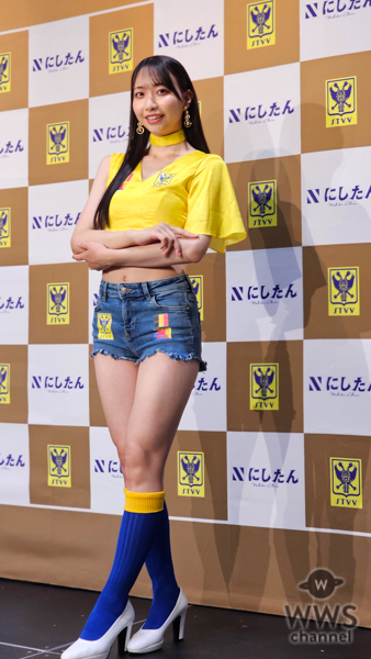 【動画】一ノ瀬のこ、最年少メンバーがデニムパンツスタイルで美脚披露！2代目シントトロイデンガールズ就任