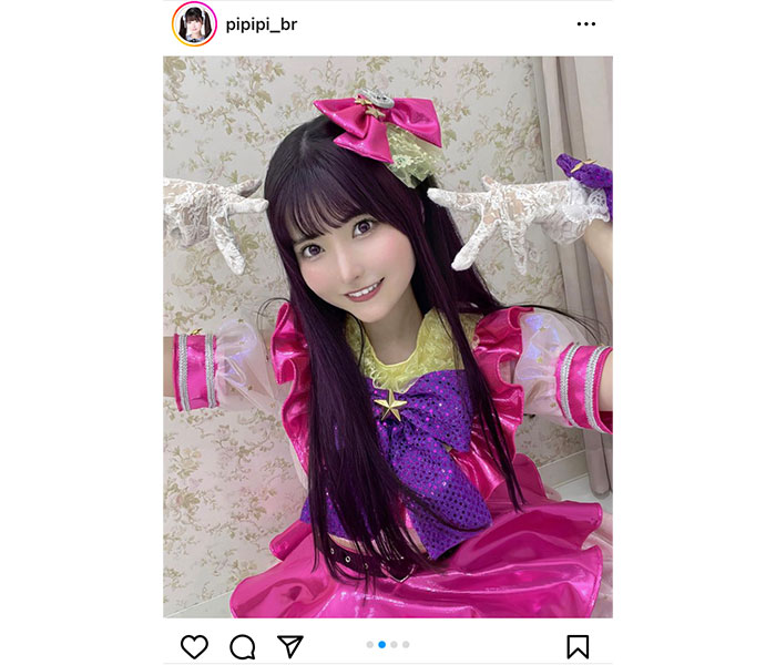 #ババババンビ・小鳥遊るい、「推しの子」星野アイのコスプレでピース連投！「完璧で究極のアイドルだ！」