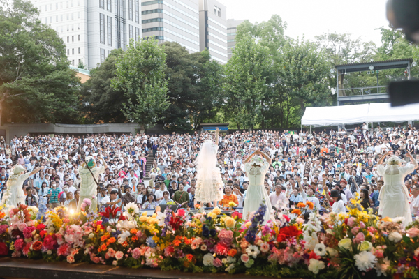 きゃりーぱみゅぱみゅ「祝・日比谷野音100周年 きゃりーぱみゅぱみゅ Special Live 2023 - Midnight Sun -」の様子（Photo: Aki Ishii）