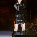 【写真特集】STU48・岡村梨央、黒いミニスカ衣装で『夢見る少女じゃいられない』をロックにパフォーマンス＜第5回AKB48グループ歌唱力No.1決定戦 ファイナリストLIVE＞