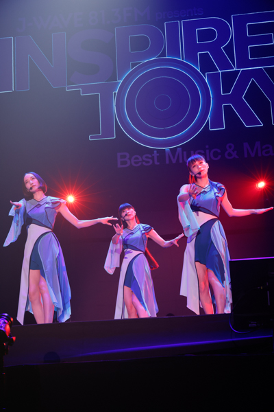 【写真特集】Perfume、「INSPIRE TOKYO 2023」2日目に出演＜J-WAVE INSPIRE TOKYO 2023＞