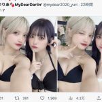 MyDearDarlin’・東條ゆりあ、咲真ゆかと『強すぎる』黒ビキニ2ショットに反響ぞくぞく！
