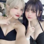 MyDearDarlin’・東條ゆりあ、咲真ゆかと『強すぎる』黒ビキニ2ショットに反響ぞくぞく！