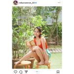 HKT48・田中美久、デコ出し＆お団子ヘアで届ける『かわセクシー』！