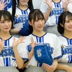 【写真特集】≠MEがハマスタに来場！セレモニアルピッチでは個性的な投球で沸かす！