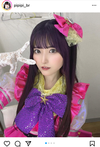 #ババババンビ・小鳥遊るい、「推しの子」星野アイのコスプレでピース連投！「完璧で究極のアイドルだ！」