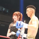 【動画】安斉かれん、K-1でラウンドガールを務める！黒の煌びやかなワンピースで登場
