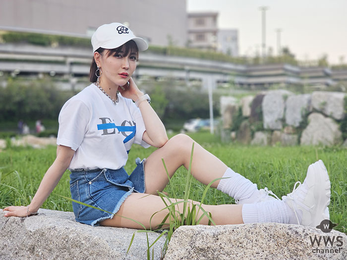 【動画】体育大学卒モデル・西川歩美が福岡で美脚アピールのショーパンで登場！MUSIC CIRCUSへの思いを語る！