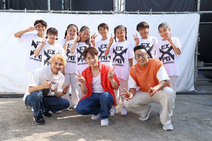 W TOKYO×LDH JAPAN 地方創生プロジェクトがパワーアップして「TGCしずおか」に再上陸! 大歓声の中、 EXILE B HAPPY のEXILE TETSUYA、小森隼、関口メンディーが「駿府城夏まつり 2023」に登場!