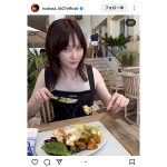 本田翼、ハワイを満喫！もぐもぐSHOTが可愛すぎる姿公開！