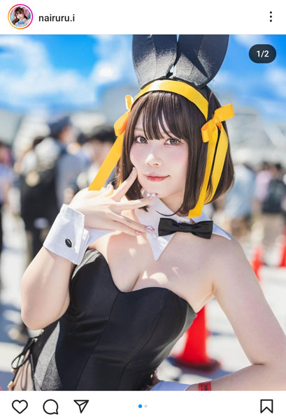 コスプレイヤー・ないる、むっちりバニーコスプレで会場沸かせる!「ないるぴ、可愛い過ぎますー」との声