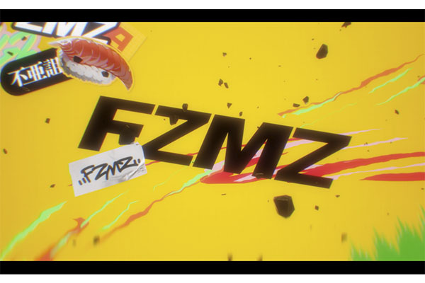 正体不明のバンド「FZMZ」 デビュー曲「BROKEN GAMES」が10月放送開始のアニメ「シャングリラ・フロンティア」OPテーマに決定！