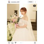 結婚報告！ヘラヘラ三銃士・まりながウェディングドレス姿を披露！ファン歓喜の声！