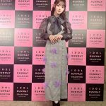 高嶺のなでしこ・松本ももな、「大人っぽいの好き？黒の衣装でした」とアイドルランウェイコレクション出演をファンへ報告！