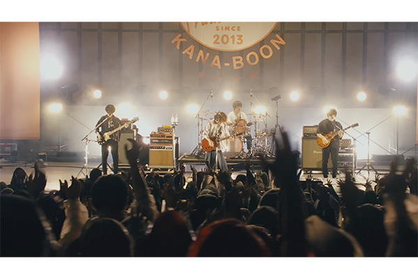 KANA-BOON、今年5月に日比谷野音で開催したワンマンライブのダイジェスト映像をYouTubeに公開！