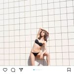 足立梨花、ハイレグ黒レオタードで美尻を堂々アピール「最高です」「お尻憧れる〜」とファン歓喜
