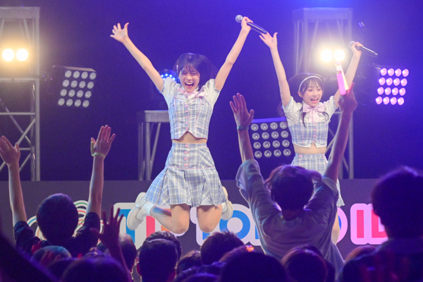 AKB48・18期研究生、初のTIFで夏曲全力披露！ラストは『夕陽を見ているか?』＜TOKYO IDOL FESTIVAL 2023 supported by にしたんクリニック＞