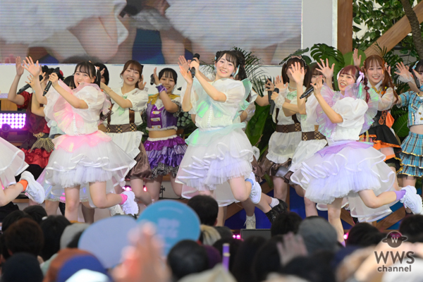 【写真特集】FRUITS ZIPPERとアイドル好き女子大生がコラボ！「TIF2023」×UNIDOLコラボステージに登場＜TOKYO IDOL FESTIVAL 2023 supported by にしたんクリニック＞