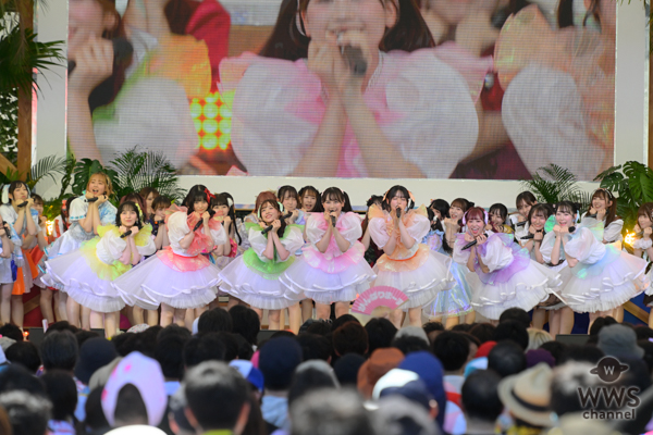 【写真特集】FRUITS ZIPPERとアイドル好き女子大生がコラボ！「TIF2023」×UNIDOLコラボステージに登場＜TOKYO IDOL FESTIVAL 2023 supported by にしたんクリニック＞