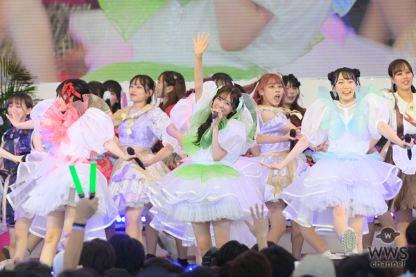 【写真特集】FRUITS ZIPPERとアイドル好き女子大生がコラボ！「TIF2023」×UNIDOLコラボステージに登場＜TOKYO IDOL FESTIVAL 2023 supported by にしたんクリニック＞