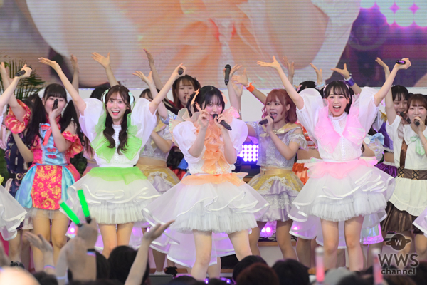 【写真特集】FRUITS ZIPPERとアイドル好き女子大生がコラボ！「TIF2023」×UNIDOLコラボステージに登場＜TOKYO IDOL FESTIVAL 2023 supported by にしたんクリニック＞