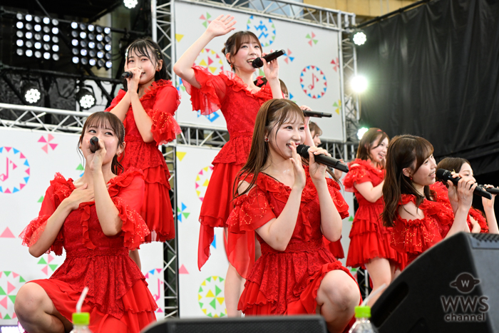 【ライブレポート】HKT48・チームH、劇場公演らしさを凝縮したステージに会場熱狂！＜コカ･コーラ SUMMER STATION 音楽LIVE＞