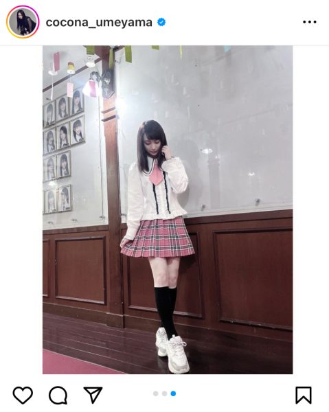 元NMB48・梅山恋和、再現VTRに『桜の花びらたち』の衣装登場！「すぐ見つけました！」「全然違和感なかった」とファン歓喜