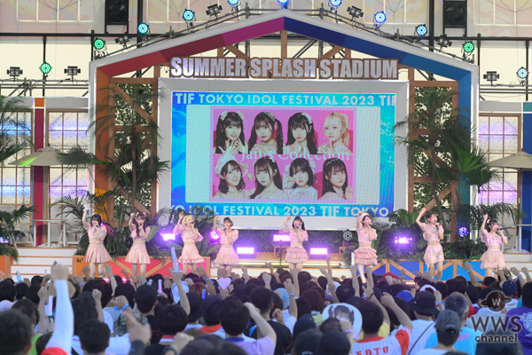 Jams Collection、「TIF2023」で念願のメインステージでのライブ！「この景色を絶対に忘れません！」＜TOKYO IDOL FESTIVAL 2023 supported by にしたんクリニック＞