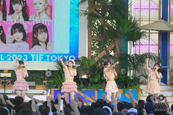 Jams Collection、「TIF2023」で念願のメインステージでのライブ！「この景色を絶対に忘れません！」＜TOKYO IDOL FESTIVAL 2023 supported by にしたんクリニック＞