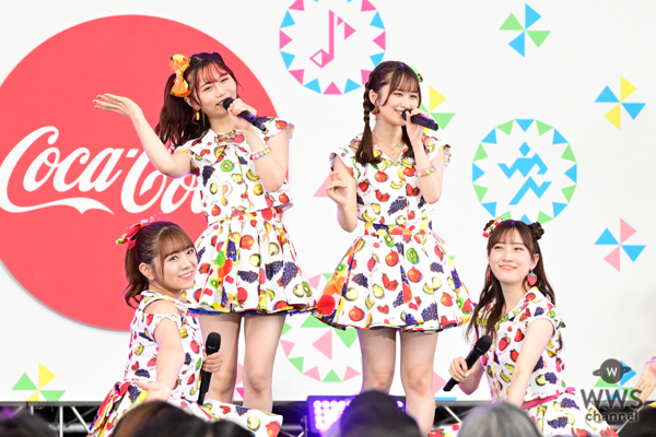 【ライブレポート】HKT48・チームKIV、新たな絆で紡ぐ爽快パフォーマンス「最高の夏の思い出になりました」＜コカ･コーラ SUMMER STATION 音楽LIVE＞