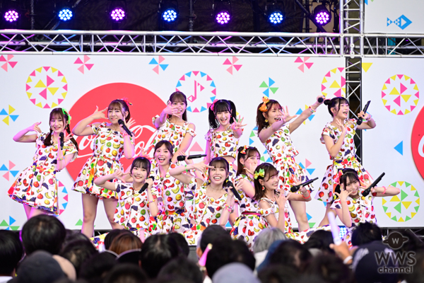 【ライブレポート】HKT48・チームKIV、新たな絆で紡ぐ爽快パフォーマンス「最高の夏の思い出になりました」＜コカ･コーラ SUMMER STATION 音楽LIVE＞