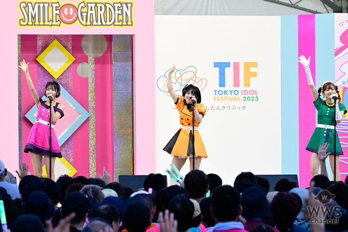 「@JAM」の期間限定ユニット・夏の月を夢みて、最初で最後の「TIF」に出演！＜TOKYO IDOL FESTIVAL 2023 supported by にしたんクリニック＞