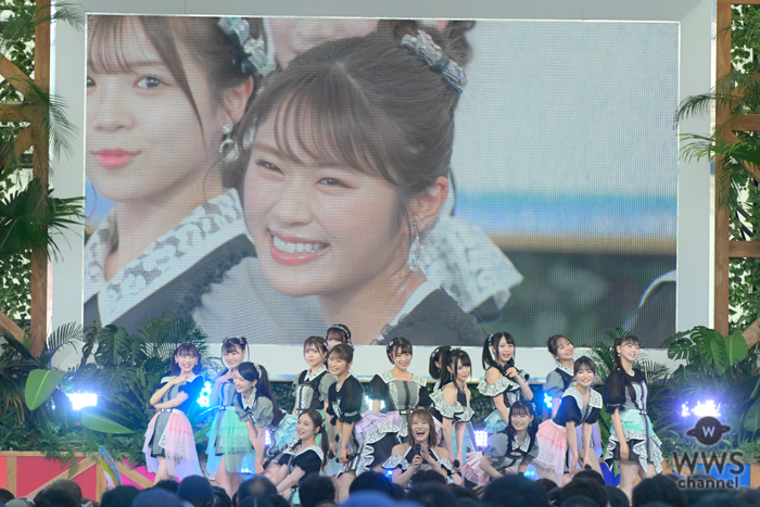 NMB48、「TIF2023」で夏曲を連続披露！HOT STAGEを熱く盛り上げる＜TOKYO IDOL FESTIVAL 2023 supported by にしたんクリニック＞