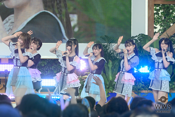 NMB48、「TIF2023」で夏曲を連続披露！HOT STAGEを熱く盛り上げる＜TOKYO IDOL FESTIVAL 2023 supported by にしたんクリニック＞