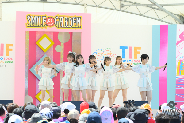 ももクロ・佐々木彩夏率いる浪江女子発組合、「TIF2023」SMILE GARDENに全員集合！＜TOKYO IDOL FESTIVAL 2023 supported by にしたんクリニック＞