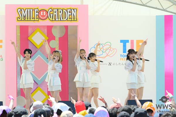 ももクロ・佐々木彩夏率いる浪江女子発組合、「TIF2023」SMILE GARDENに全員集合！＜TOKYO IDOL FESTIVAL 2023 supported by にしたんクリニック＞