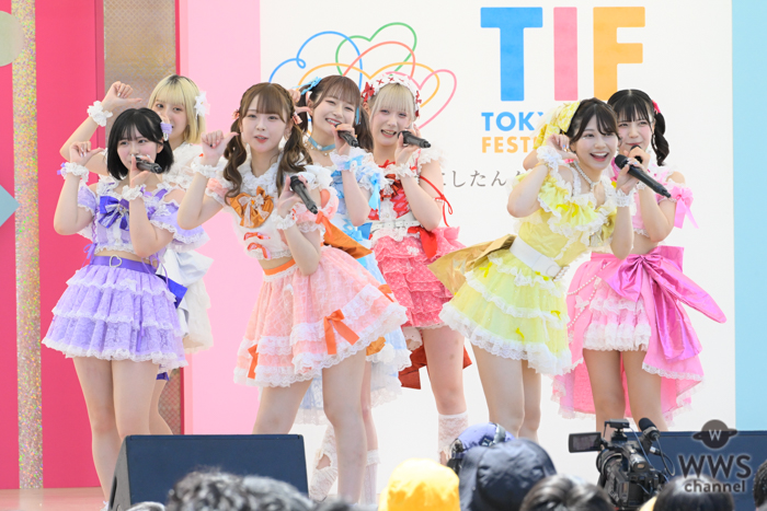 【写真特集】シンデレラ宣言！、可愛すぎるパフォーマンスで「TIF2023」を盛り上げる！＜TOKYO IDOL FESTIVAL 2023 supported by にしたんクリニック＞